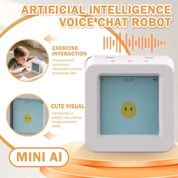Smart Color Screen Robot with Wi-Fi and Voice Control, Vegetables