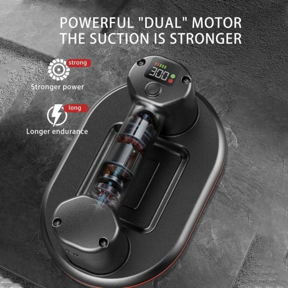 Industrial Grade Intelligent Display Vacuum Suction Lifter, Dream Garage