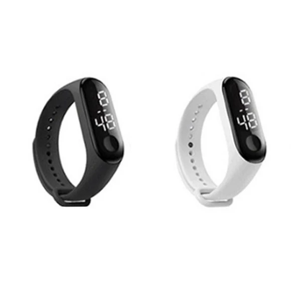 LED Touch Sport Fashion Wrist Watch with Silicone Strap — Smart Watch, Sense of Time