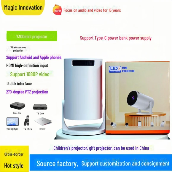 Mini 1080p Android Smart WiFi Projector — Smart Projector, ElectroCN