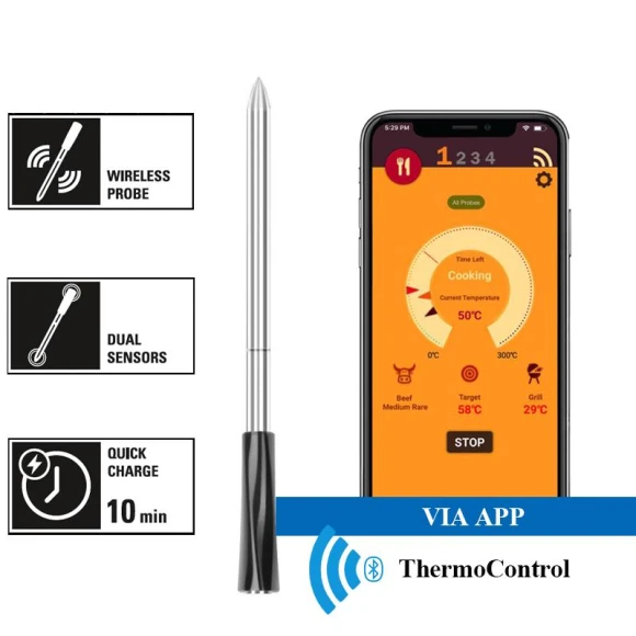 Wireless Meat Thermometer, Daily necessities-V
