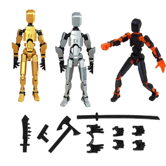 3D Printing Dolls, Full Body Robots, Decompression and Gaming Tools, Eason