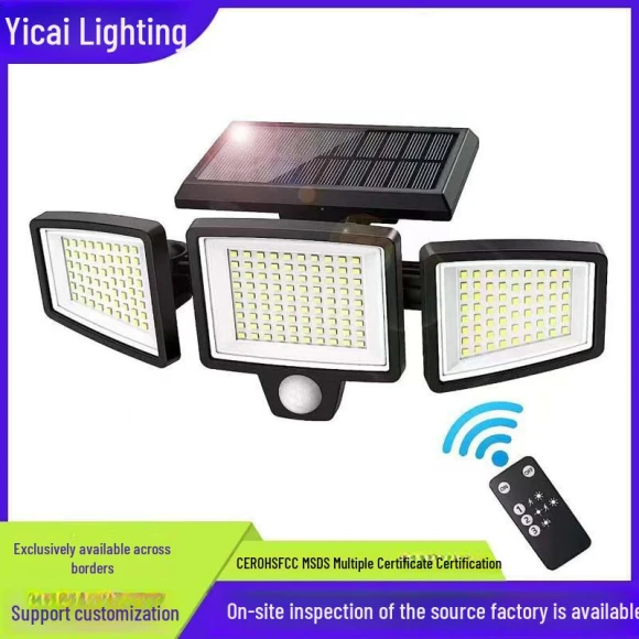 Smart Solar Outdoor Wall Light, TrendVibeCN