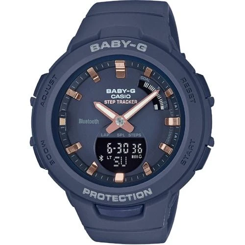 Baby-G BSA-B100-2AJF G-SQUAD Steptracker Bluetooth Watch — GPS Watches, Casio