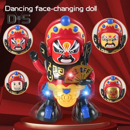 Face-Changing Robot Toy, Play with You