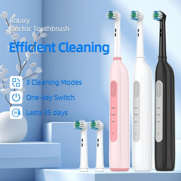 Rotating Electric Toothbrush — Electric Toothbrush, DC-HOME Textile