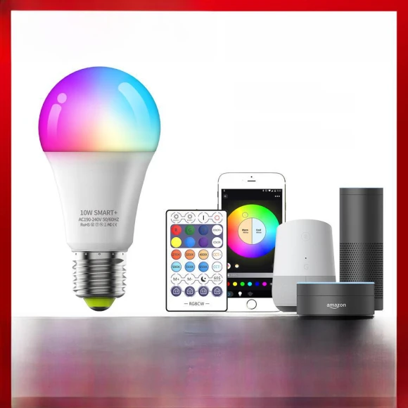 Smart RGBW Light Fixture — Smart Light Bulb, Smarter than future