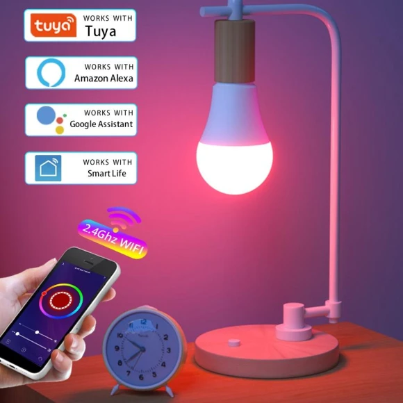 Smart Wi-Fi LED Bulb — Smart Light Bulb, Refreshing Home