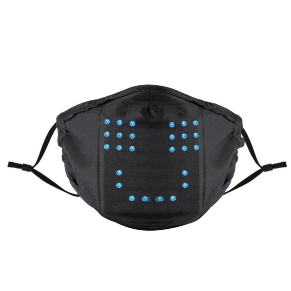 Voice Controlled LED Face Cover, Elenxs