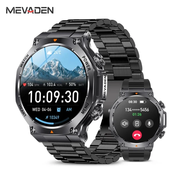 Bluetooth Smart Watch for Calls — Smart Watch, MEVADEN