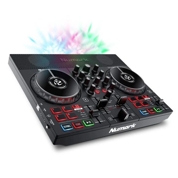 DJ Controller with Speaker — Karaoke Machine, Numark