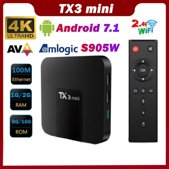 Mini Android TV Box — Smart TV, Top