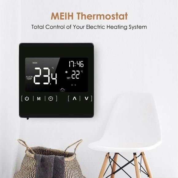 Smart LCD Thermostat with Touch Screen — Smart Thermostat, TOMTOP JMS
