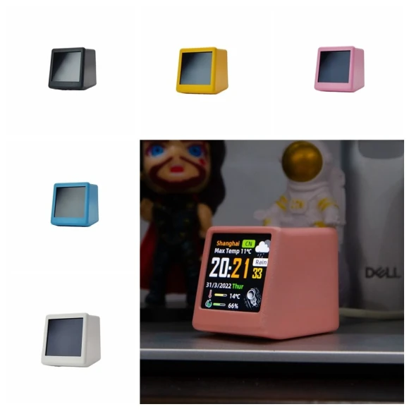 WiFi Electronic Thermometer Desktop Clock — Smart Thermometer, fengchenjianzhu