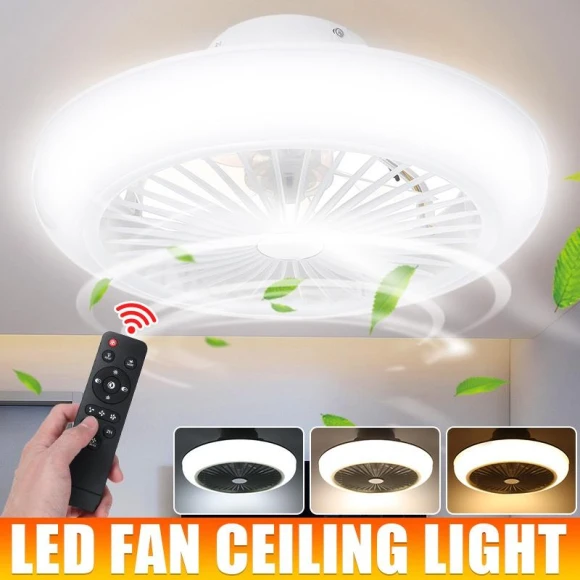 Modern LED Ceiling Fan with Remote Control, The Romantics