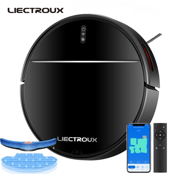 Robot Vacuum with App Control — Robot Vacuum, Liectroux