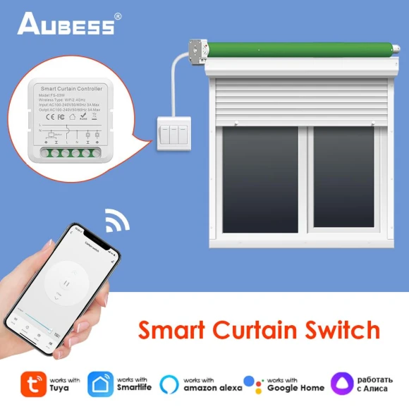 Smart Curtain Switch — Smart Switch, Turefans