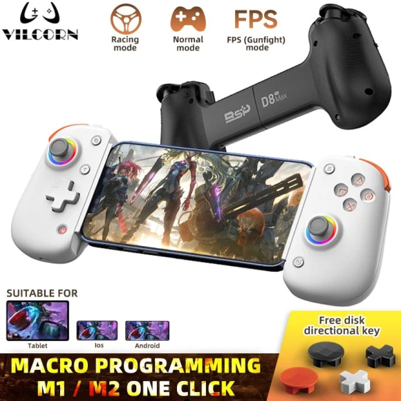 Mobile Gaming Controller D8Pro, VILCORN