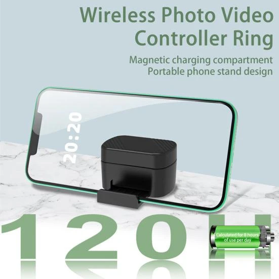Remote Control Ring for Long Distance, Bluetooth-Compatible Professional Phone Tripod, Enjoy Smart Home