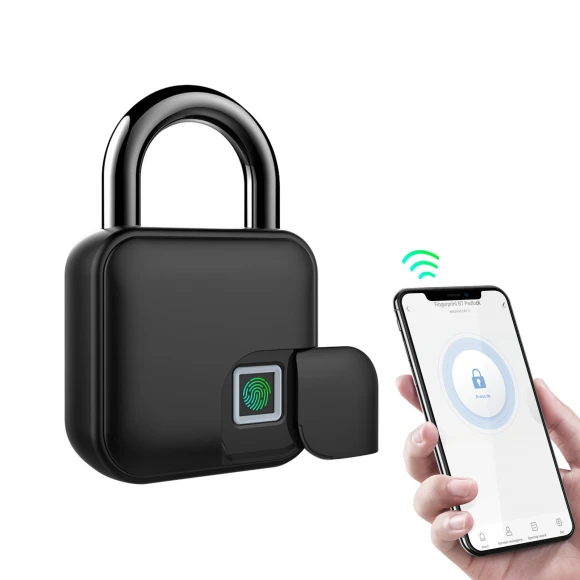 Smart Lock with Fingerprint and App Unlocking — Smart Lock, TOMTOP JMS