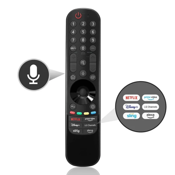 Voice Remote Control for LG Smart TV, Bai Fen Bai Electronic