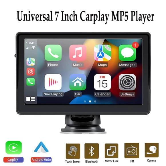 7-inch Portable Wireless Carplay Android Auto Radio — Car Infotainment System, Yousui Auto parts