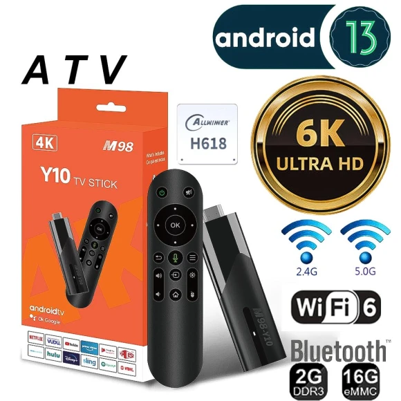 Android TV Stick — Smart TV, Meiteai-All