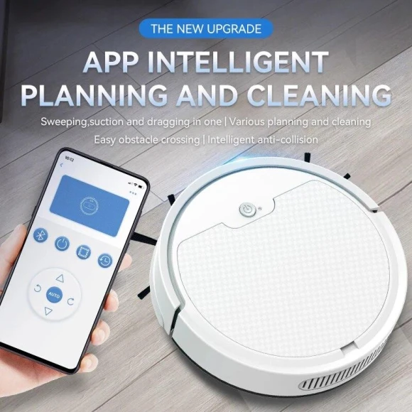 Super Quiet Smart Household Robot Vacuum — Robot Vacuum, SKIYER