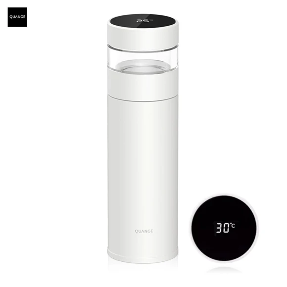 Smart Vacuum Water Cup with Temperature Display — Smart Water Bottle, Xiaomi