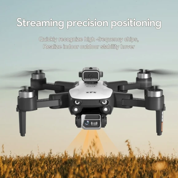 Obstacle Avoidance Brushless Dual Lens Aerial Photography Folding Drone — Drone
