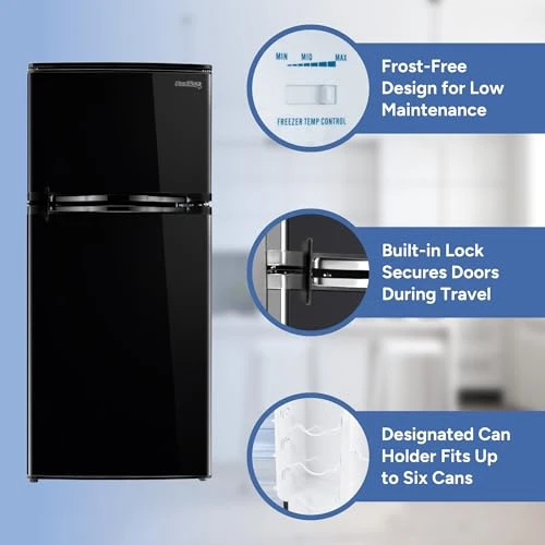 RV Refrigerator with Freezer — Smart Refrigerator, RecPro
