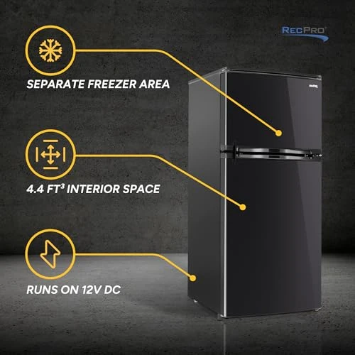 RV Refrigerator with Freezer — Smart Refrigerator, RecPro