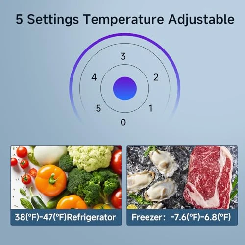 Apartment Size Refrigerator with Bottom Freezer, BANGSON