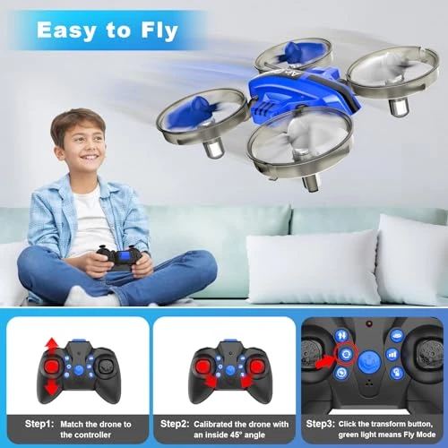 Mini Drone & Car 2 in 1 Toy — Drone, Oddire