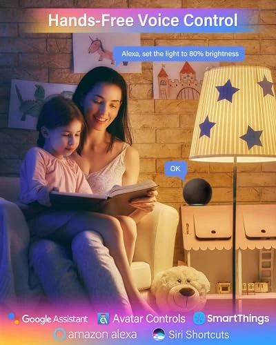 Smart Candelabra Light Bulbs — Smart Light Bulb, Avatar Controls