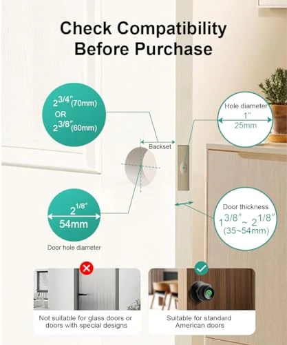 Smart Fingerprint Door Knob — Smart Lock, KLLOQUE