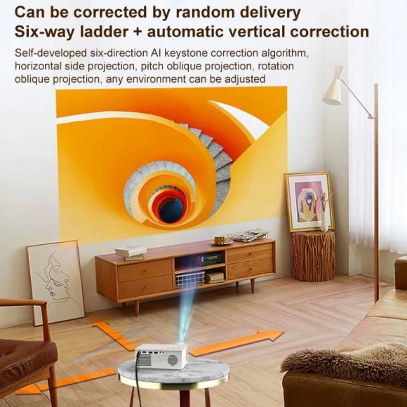 2.69 inch LCD Display HD Smart LED Projector — Smart Projector, WOWOTO