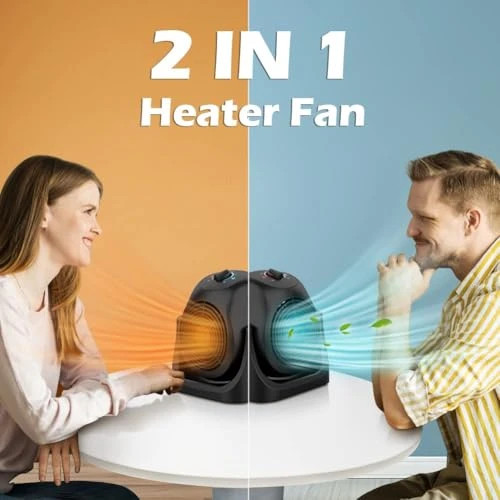 2 in 1 Heater Fan Combo, LifePlus