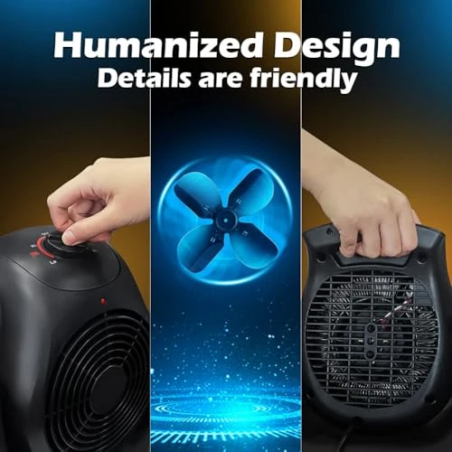 2 in 1 Heater Fan Combo, LifePlus