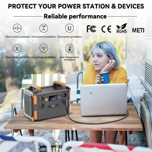Compact and Powerful Solar Generator — Portable Power Station