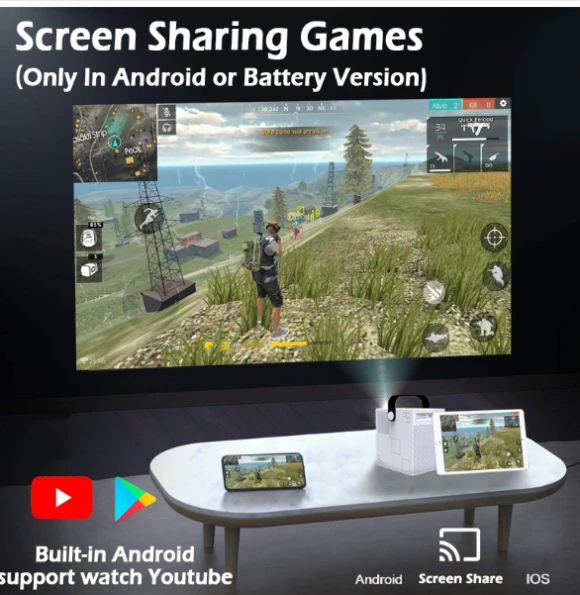 HD Smart Projector — Smart Projector, WEJOY