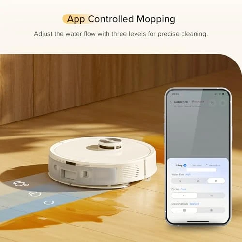Robot Vacuum and Mop Combo — Robot Vacuum, Roborock