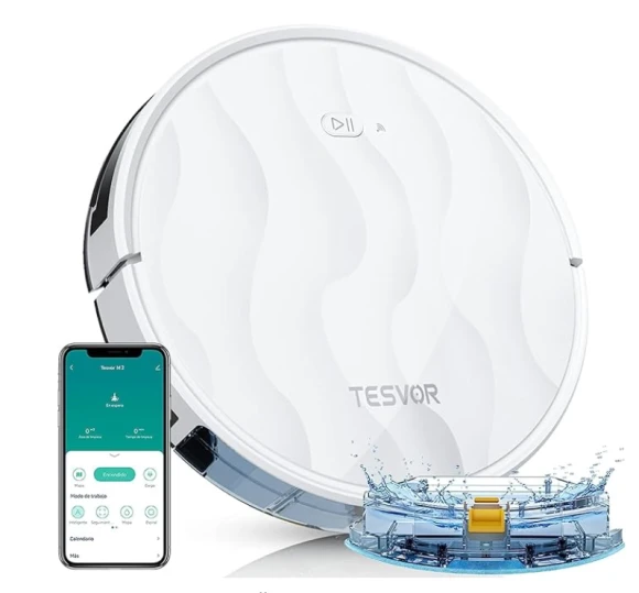 Robot Vacuum Cleaner with Mop Function — Robot Vacuum, Tesvor