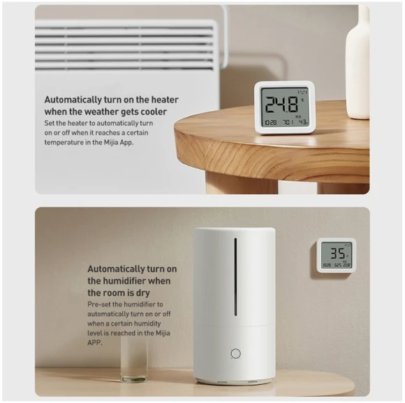 Smart Bluetooth Digital Thermometer Hygrometer — Smart Thermometer, Xiaomi