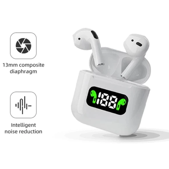Bluetooth 5.0 Earbuds with Touch Control — Wireless Earbuds, Junmaocun