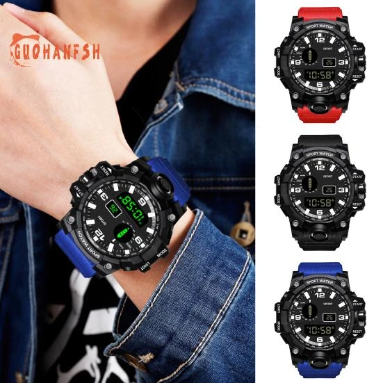 Electronic Watch with Silicone Strap, Smart IT