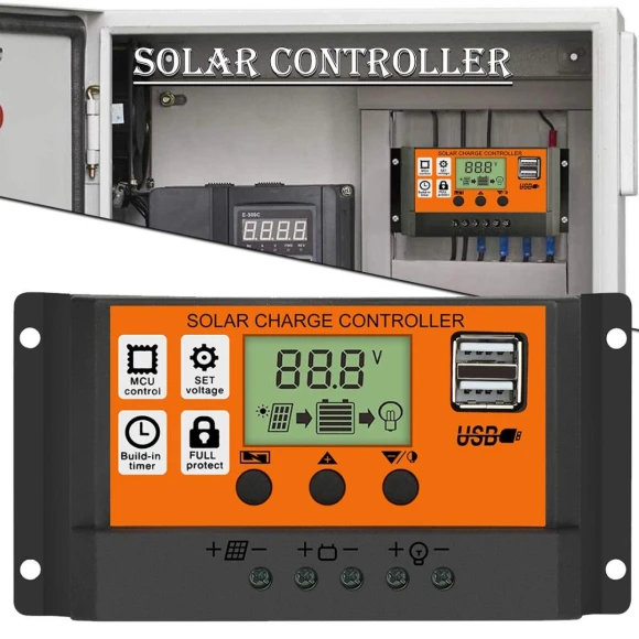 MPPT Solar Panel Charge Controller — Solar Charge Controller, YuHeng 01