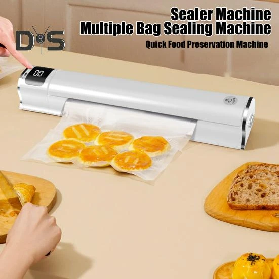 Vacuum Sealer with LCD Display, Enjoy Smart Home