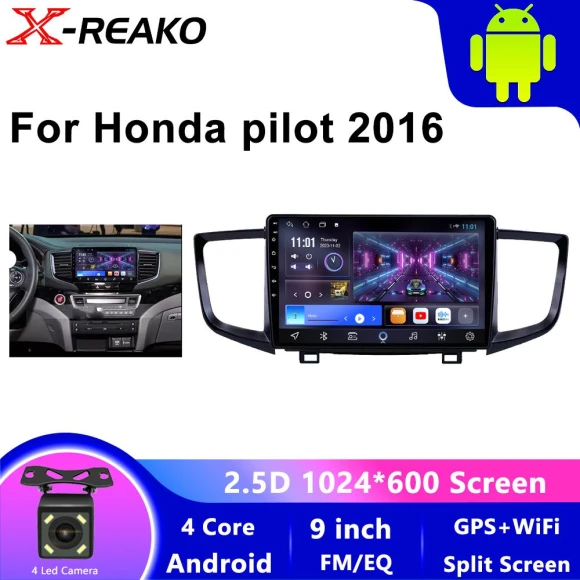 2 Din Android Car Stereo Multimedia Player — Car Infotainment System, Reakosound
