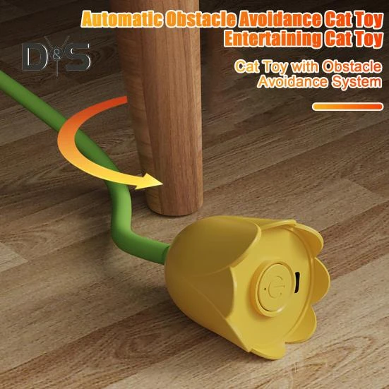 Interactive Cat Ball in Flower Shape — Automatic Cat Toy, Kitty Cat House